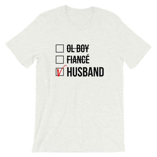 Husband Checked Box (Light) T-Shirt