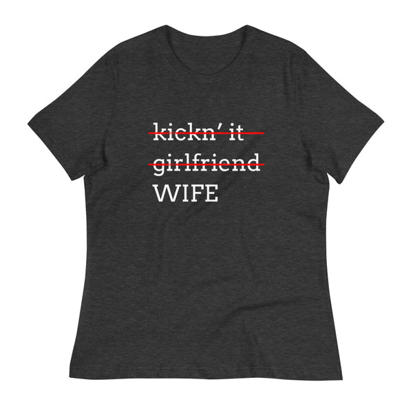 Levels Wife (Dark) Women's Relaxed T-Shirt