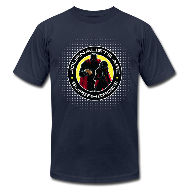 Journalists Are Superheroes - navy