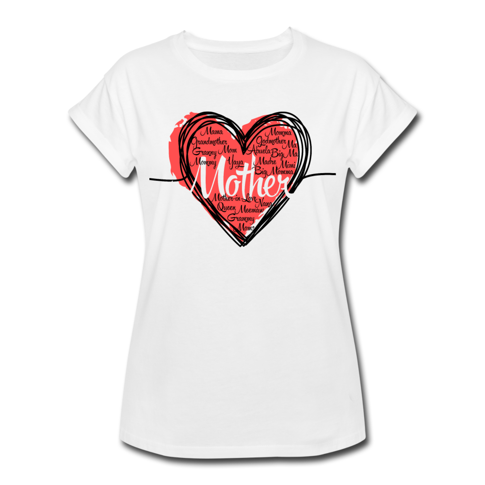 Mother Heart Shirt (light) - white