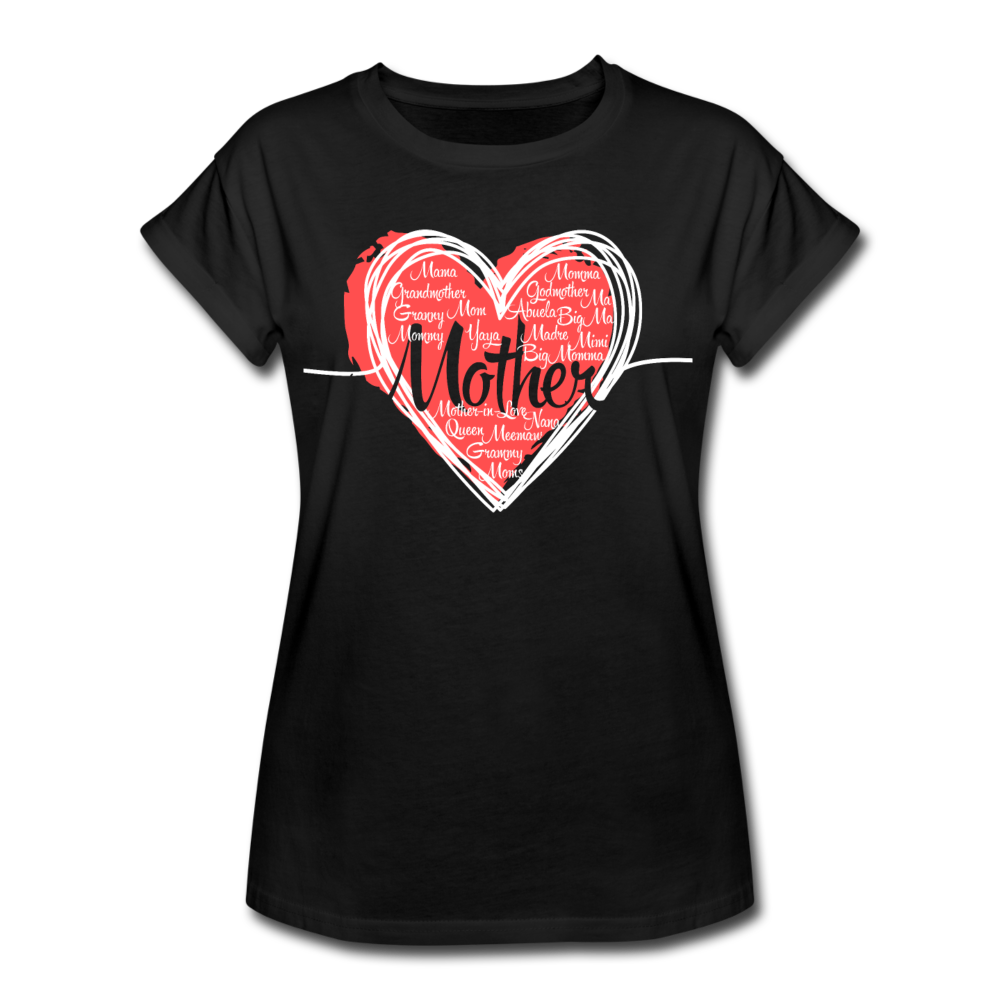 Mother Heart Shirt (dark) - black