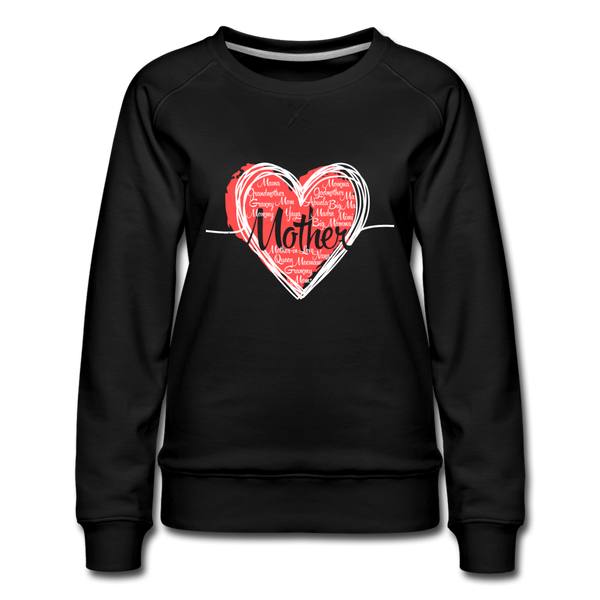 Mother Heart Sweatshirt (dark) - black