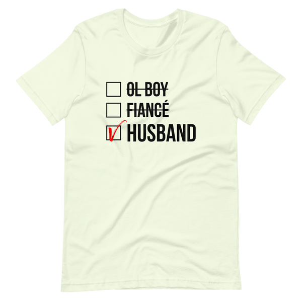 Husband Checked Box (Light) T-Shirt