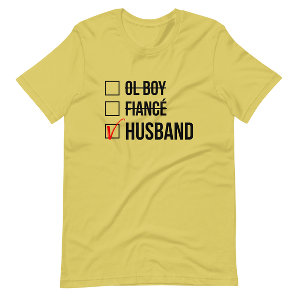 Husband Checked Box (Light) T-Shirt
