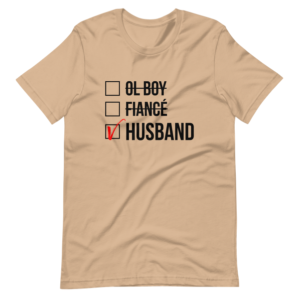 Husband Checked Box (Light) T-Shirt