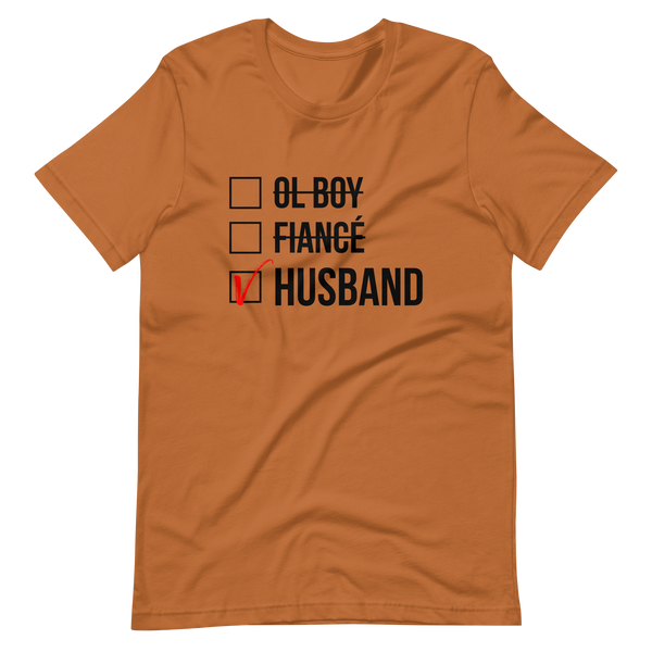 Husband Checked Box (Light) T-Shirt