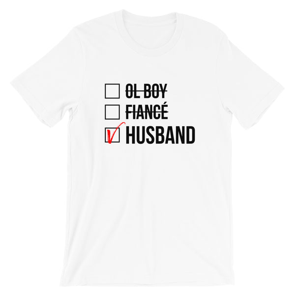 Husband Checked Box (Light) T-Shirt