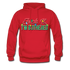 F*ck It, I'm Bothered (Xmas Lights) Hoodie - red