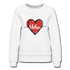 Mother Heart Sweatshirt (light) - white