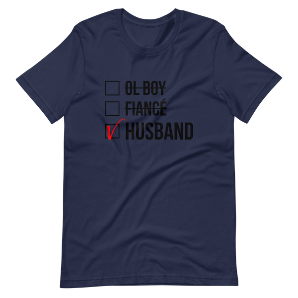 Husband Checked Box (Light) T-Shirt